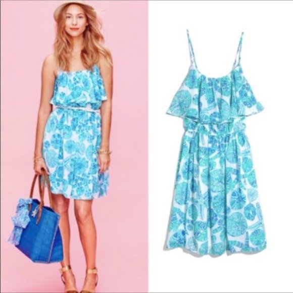 Lilly Pulitzer lemon dress - Picture 1 of 4